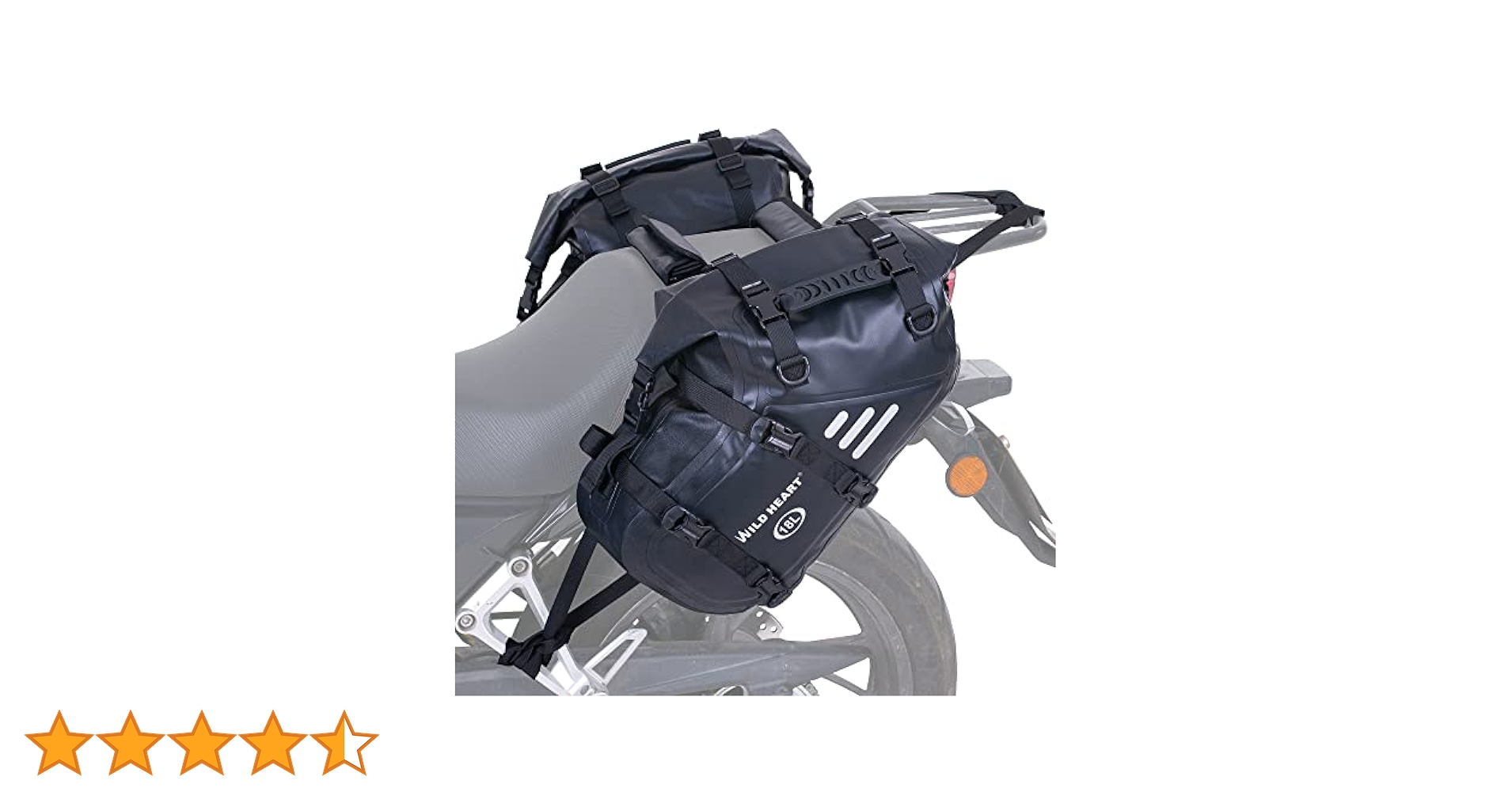 WILD HEART オートバイ サイドバッグ 36L (18L*2) Amazon | WILD HEART オートバイ サドルバッグ 防水 36L (18L*2
